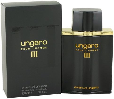 Ungaro Pour L'homme Iii Cologne 3.4 Oz New in Box Great Gift Fast Shipping