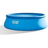 Intex 18ft X 48in Easy Set Pool Set with Filter Pump, Ladder, Ground Cloth & Pool Cover