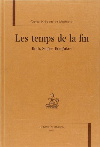 Les  temps de la fin