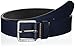 Boss Orange Men's Jeeko Italian Leather Belt, dark blue, 44