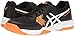 ASICS Men's Gel-Dedicate 5 Tennis Shoe, Black/White/Shocking Orange, 10 M US