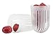 Elegant Home 1.5 Gallon Ice Cold Beverage Drink Dispenser Durable Glass With Stand With Spigot - Includes Flavored Capsule