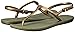 Havaianas Women's Freedom Flip Flop Sandal,Green, 39/40 BR(9-10 M US Women's / 8 M US Men's)