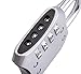 SEPOX Resettable Combination Travel Padlock,Luggage Padock, 4 Digit Combination Padlock for Suitcase, Travel Bag, and Gym Lockers, Filing Cabinets, Toolbox, Case,Pack of 2