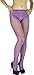ToBeInStyle Women’s Sexy Vibrant Fine Classic Fishnet Full Footed Pantyhose - Purple - One Size Regular