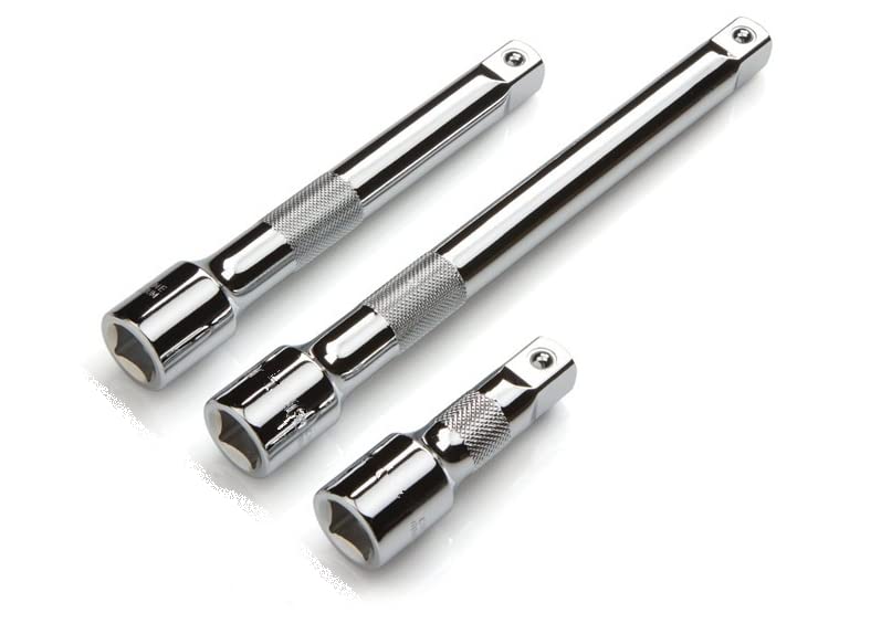 SDTOOLS Extension Bar Set 1/2 Inch Drive Socket Extension Chrome Vanadium Steel (Mixed Set (3", 5", 10"))