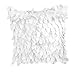 Fallen Leaves Feather Couch Cushion Cover Home Sofa Throw Pillow Case White