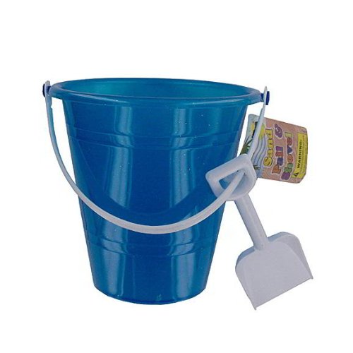 Kole Glitter Sand Pail with Shovel