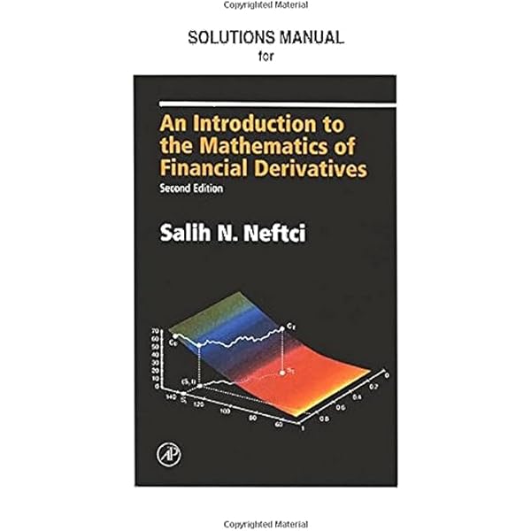 An Introduction to the Mathematics of Financial Derivatives