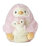 Aurora World Mommy and Baby Pink Penguin Plush, Mommy 8