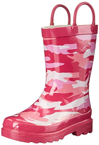 pink camo rain boots