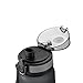 Victanz Sports Water Bottle 1 liter/1000ml/32oz Large Drinking Bottles with Filter, Leak Proof, Open with 1-Click, Fast Flow, Eco-Friendly Tritan Co-Polyester Plastic - 100% BPA Free