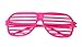 Kangaroo 80's Neon Shutter Shades, Kids Sunglasses (12-Pack)