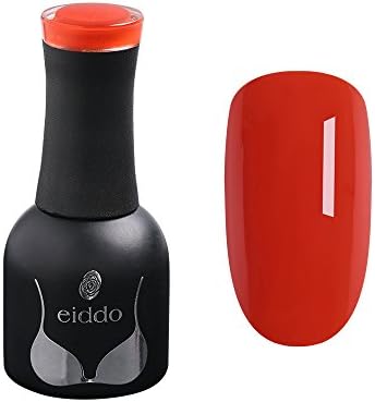 Eiddogel-Watchnail-Soak Off UV LED Gel Nail Polish- Pumpkin Red Jacinth, Yellow&Orange List 12ml (YO07)