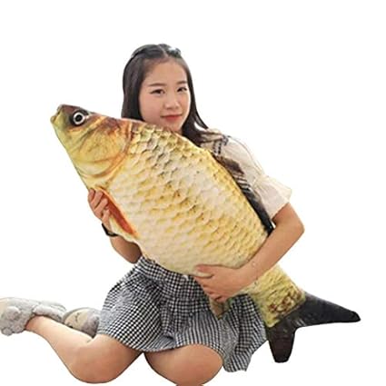 Amazon Com Nisson Chair Cushion Funny Simulation Carp Kids Toy