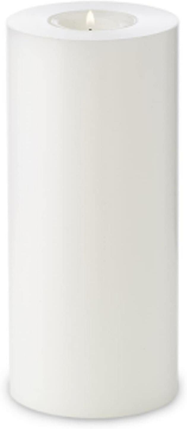 EDZARD Cornelius Tea Light Holder Permanent Candle, Diameter 3.15 in, Height 7.09 in, Heat Resistant up to 90°C