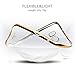 Samsung Galaxy S7 Case,Hallsen [Electroplating TPU] Ultra Slim Anti-Scratch Premium Clear Crystal Back Cover Soft Flexible TPU Case Cover for Samsung Galaxy S7 - Gold