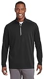 Sport-Tek Sport-Wick Textured 1/4-Zip Pullover (ST860)