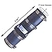 Hydro Master Plastic Sump Pump Check Valve with Stainless Steel Clamps 2 inch