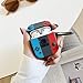 Lupct Game Switch Compatible with Airpods 1/2 Case Silicone, Cute Cartoon 3D Cool Air pods Design Cover, Fun Kawaii Fashion Stylish Funny Cases for Kids Girls Teens Boys Character Skin Keychain Airpod