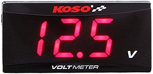 Smoku Motor Universal Waterproof Super Slim Voltmeter Volt Indicator(Red)