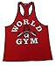 World Gym Ringer Tank Top