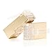 SHD RJ45 Connectors Golden Shielded RJ45 Ends 8P8C FTP STP Network Plug for CAT5E CAT6 Stranded Cable 50PCS
