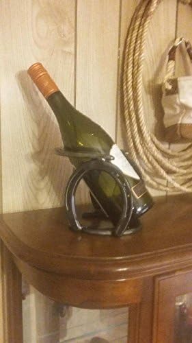 Horseshoe Wine Bottle Holder