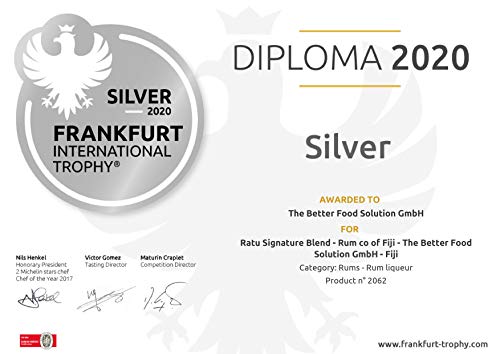 RATU Signature Blend 8 Jahre | 35% | 0,7 L | Gold prämierter Rum | süss & lecker – Bild 8