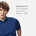 Calvin Klein Men's Liquid Touch Polo,India Ink,Large