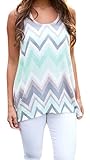 Ybenlow Women's Racer Back Tunic Vest Summer Loose Tank Top
