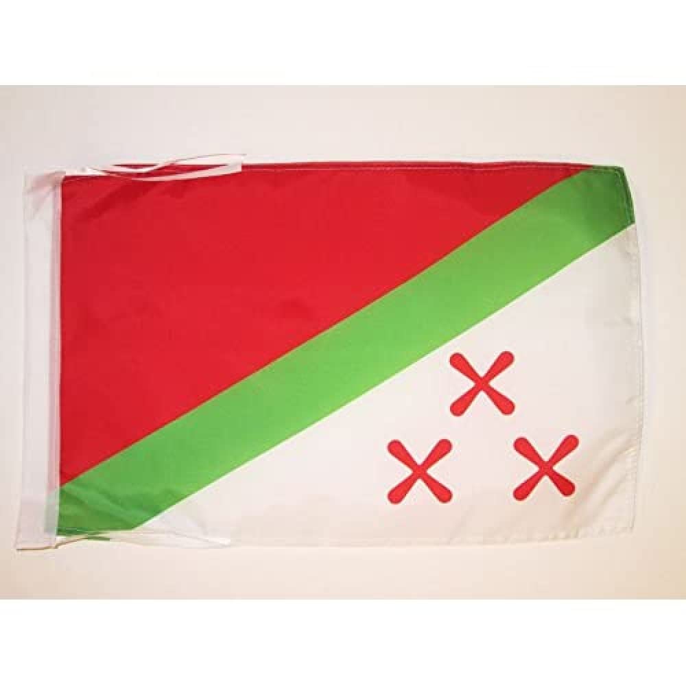 AZ FLAG - Katanga Province independentist Flag - 18'' x 12'' - 100% Polyester Democratic Republic of the Congo Small Banner with Two Cords - Fade Resistant - Vivid Colors - 18x12 in - 45x30 Cm
