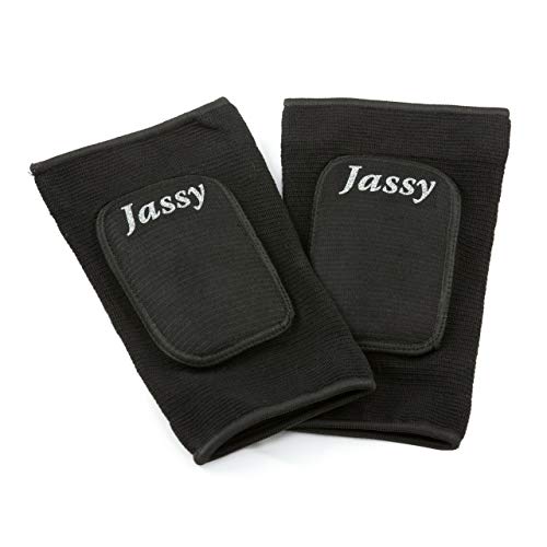 Jassy Knee Pads (Black, Medium)