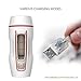 KUUVAL Hand Free Multi-Function Masturbator Fully Automatic Electronic Piston Rechargeable Thrusting Retractable Electronic Male Masturbation Adult Joker Toys Party Birthday Gift 10 Modes (LB001)