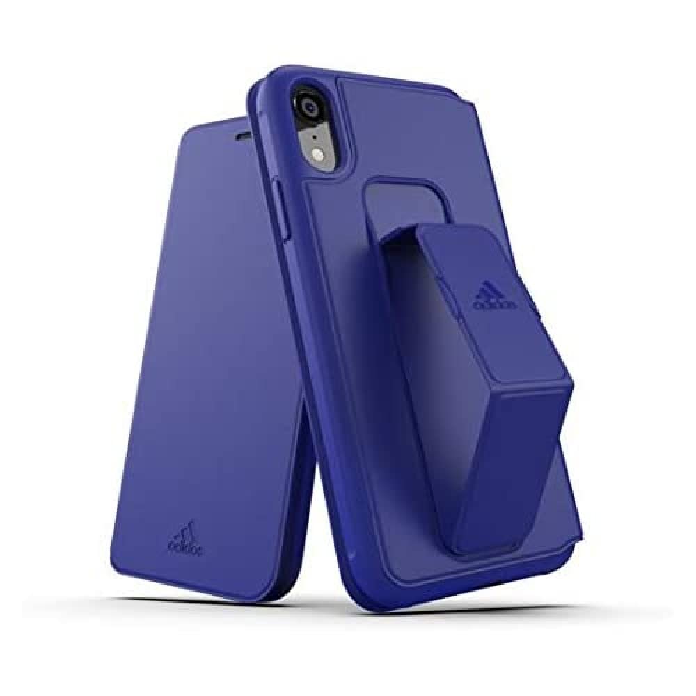 adidas Folio Grip Case for iPhone XR Collegiate Royal