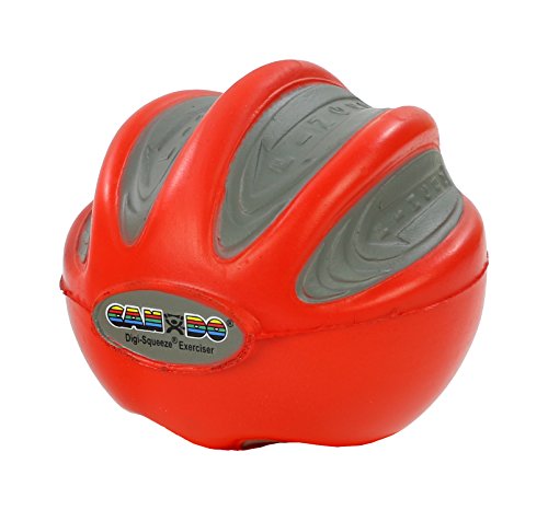 CanDo Digi-Squeeze, Light Red, Small