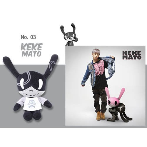 B.A.P Matoki doll - Keke Mato (Gray)