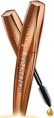 Mascara Allungante Wonder'Full, Volume e Definizione, con Olio di Argan, Nero, 11 ml