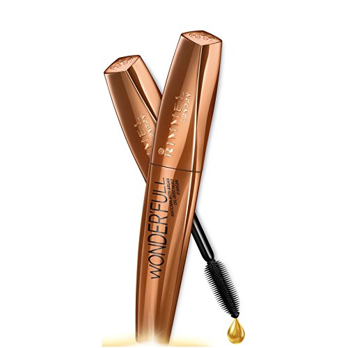Mascara Allungante Wonder'Full, Volume e Definizione, con Olio di Argan, Nero, 11 ml