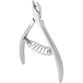 Professional Spring Cuticle Nippers 1/4 Jaw 0.12 Inch (3 mm) STALEKS Pro Smart NS-30-3