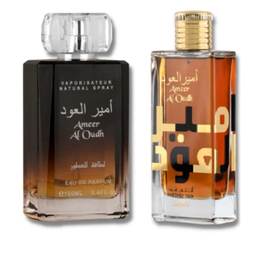 Lattafa Perfumes Ameer al Oudh & Ameer Al oudh intense oudCollection