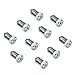 PA® 10PCS #1893 #44 #47 #756 #1847 BA9S 4SMD LED Wedge Pinball Machine Light Bulb White-6.3V