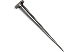 StrongShop 6-in / 15-cm Polished Steel Marlin Spike for Wire Rope Splicing, untying Sailing Knots, Joining Ropes, Prying Open