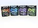 Teaza Herbal Energy Pouch Sampler Mixed (4 pack) Peppermint- Cinnamon-Chill-Black Cherry