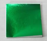 6 X 6 in. Green Foil Candy Wrappers