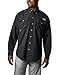 Columbia Men’s PFG Bahama™ II Long Sleeve Shirt, Black, Medium
