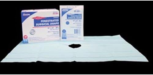 Fenestrated Surgical Drape, 18" x 26" 300 pk