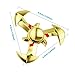 Fidget Spinner, APES EDC Spinner Fidget Overwatch Hand Spinner Toy Stress Reducer EDC Focus Toy Relieves ADHD Anxiety and up to 2 min of Spin Time (02 Gold)