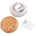 InnoGear 500ml Aromatherapy Essential Oil Diffuser Wood Grain Ultrasonic Cool Mist Diffusers with 7 Color LED Lights Waterless Auto Shut-Off, Large