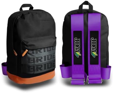 Amazon.com: W-POWER JDM Bride Racing Laptop Travel Backpack Brown 